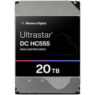 WD Tvrdi disk ULTRASTAR DC HC555, 20TB, 7200rpm, 3.5"